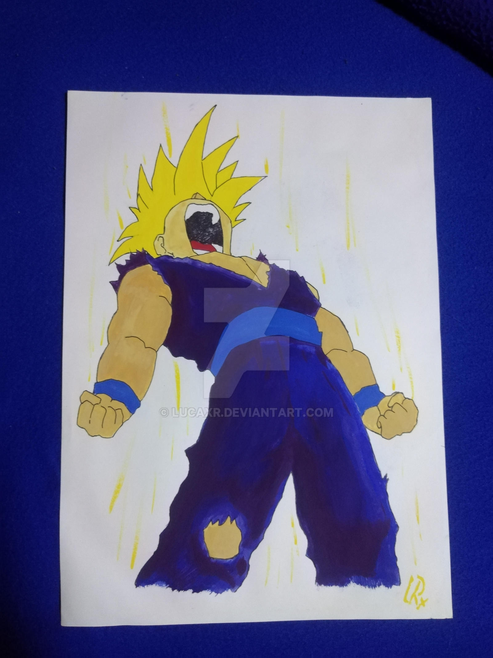 Fake Gohan Gohan by LucaxR on DeviantArt