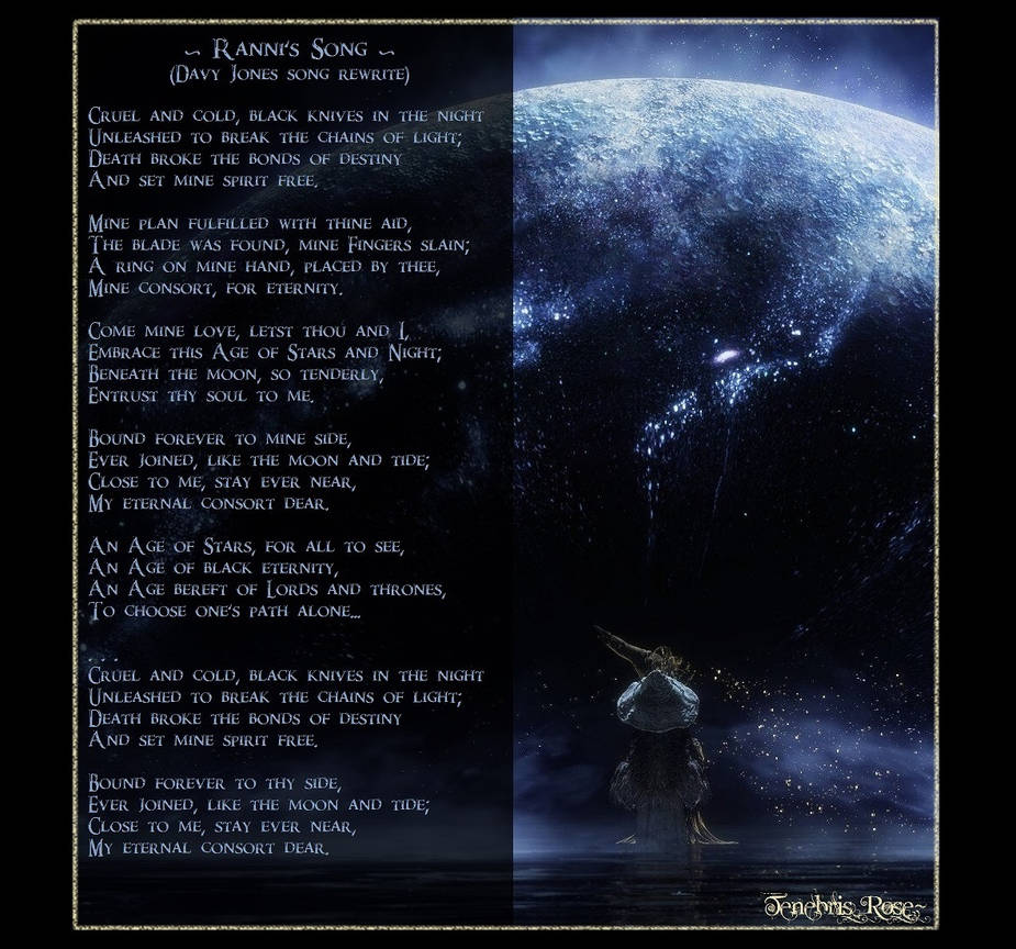 Ranni's Song by Tenebris Rose~ by tiralover on DeviantArt