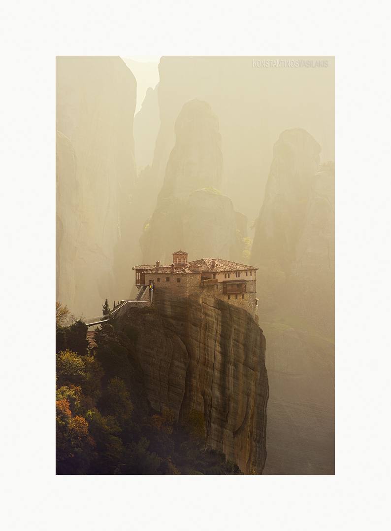 Meteora Monastery by KirlianCamera