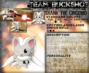 Team Buckshot: Shank Reference Sheet