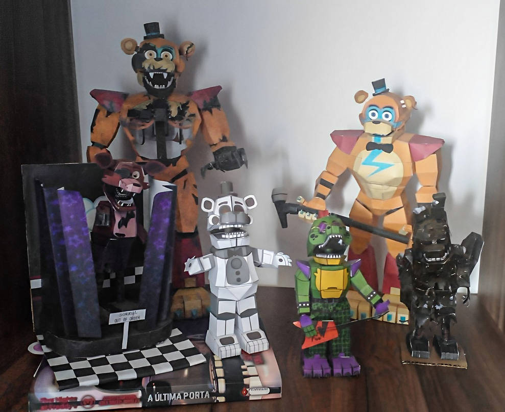 FNAF Papercraft by CypherGG on DeviantArt