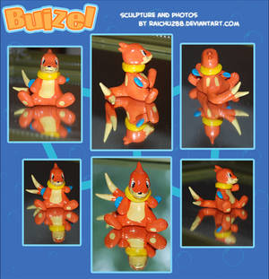 Buizel Sculpture