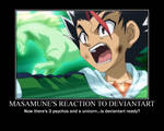 Masamune's Reaction to deviantART