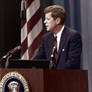 JFK Speaks at Press Conference