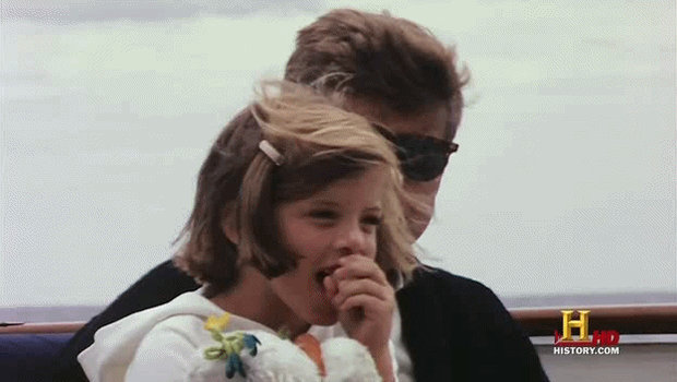 JFK and Caroline gif