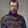 Tsar Nicholas wearing Hussar uniform
