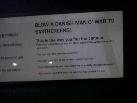 When I was in a Swedish museum...