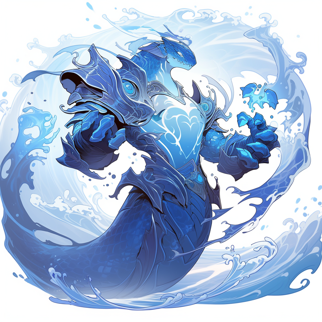 Water elemental by Alyskan on DeviantArt