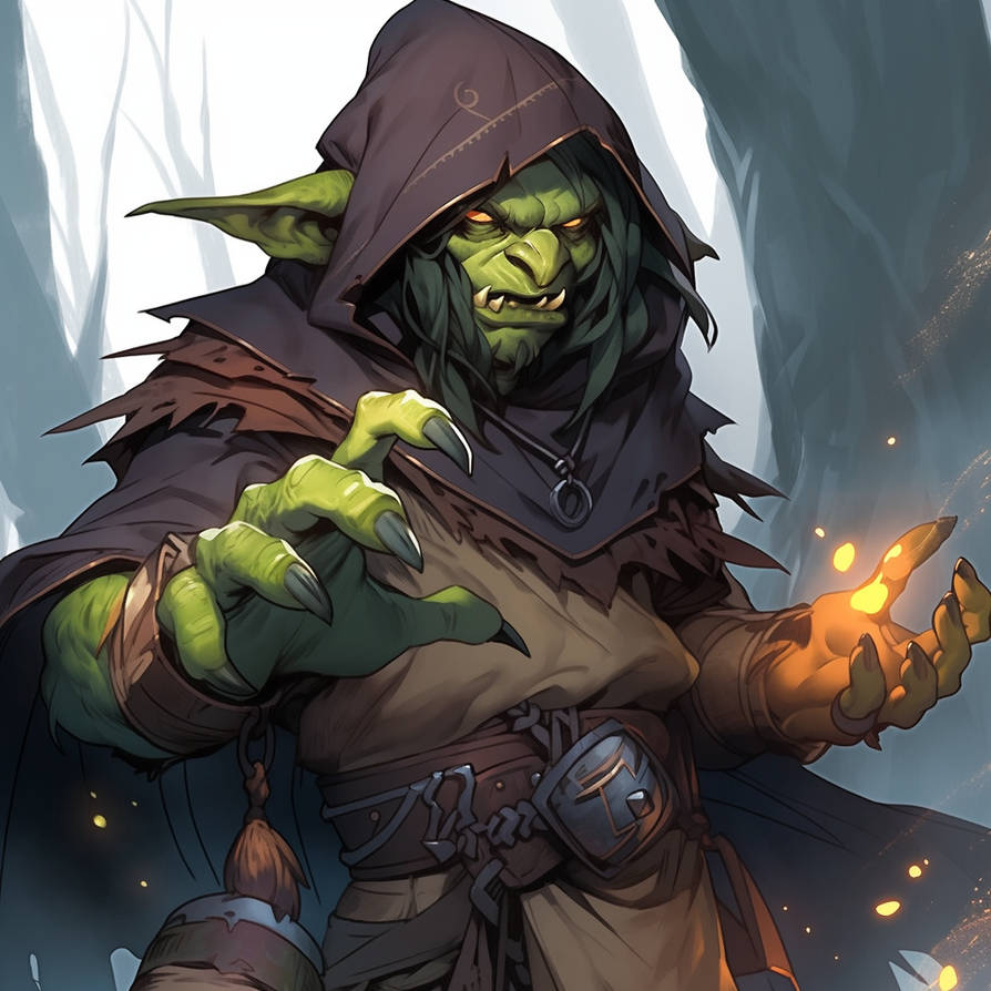 Goblin mage by Alyskan on DeviantArt