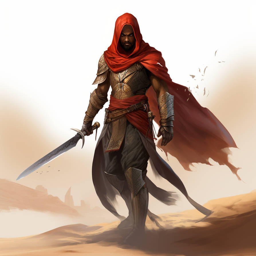 Desert warrior by Alyskan on DeviantArt