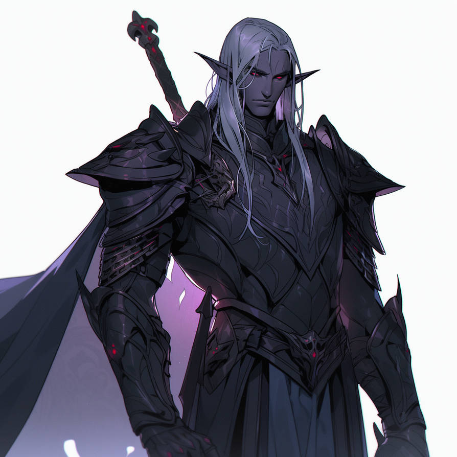 Drow shadow knight by Alyskan on DeviantArt