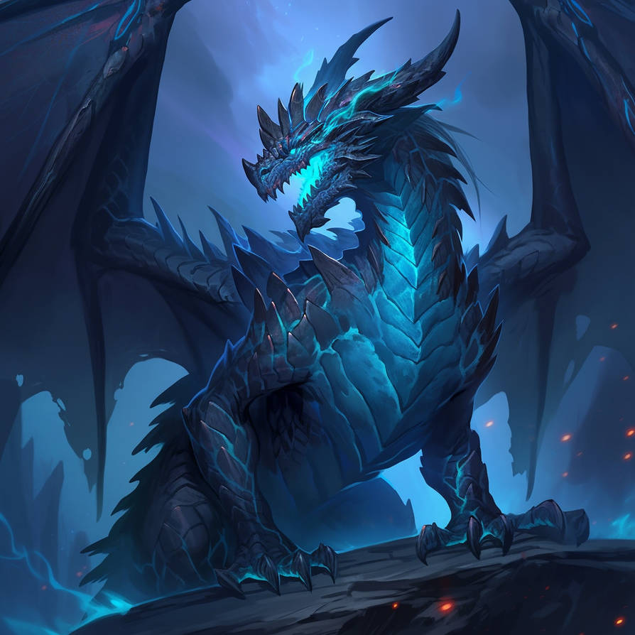 Azure dragon by Alyskan on DeviantArt
