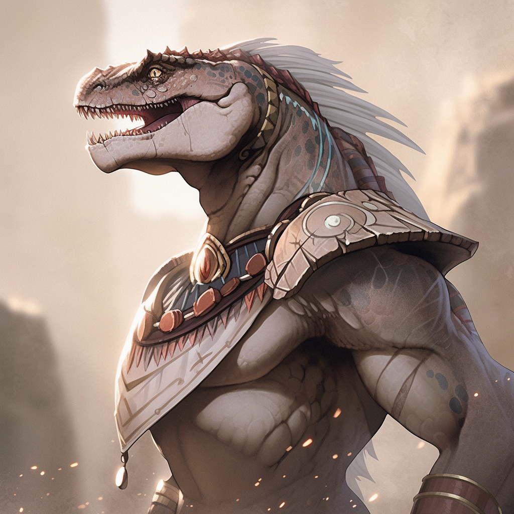 Bionic Lizardfolk Ancient lizardfolk by Alyskan on DeviantArt