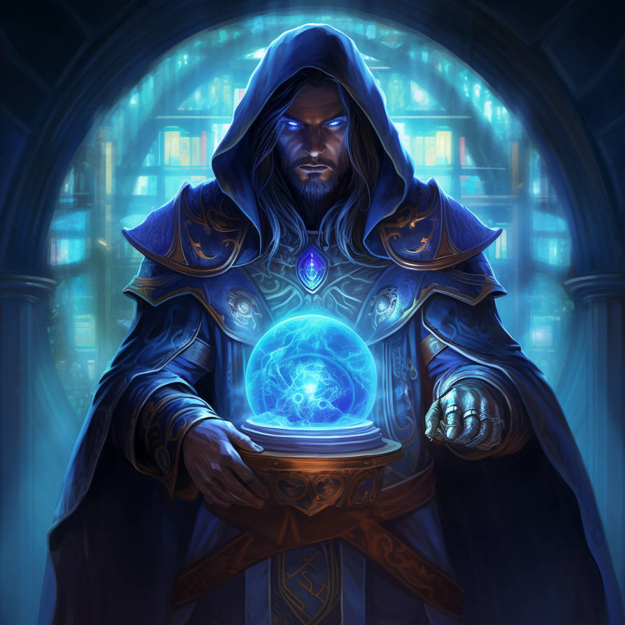 Archmage Aran by Alyskan on DeviantArt