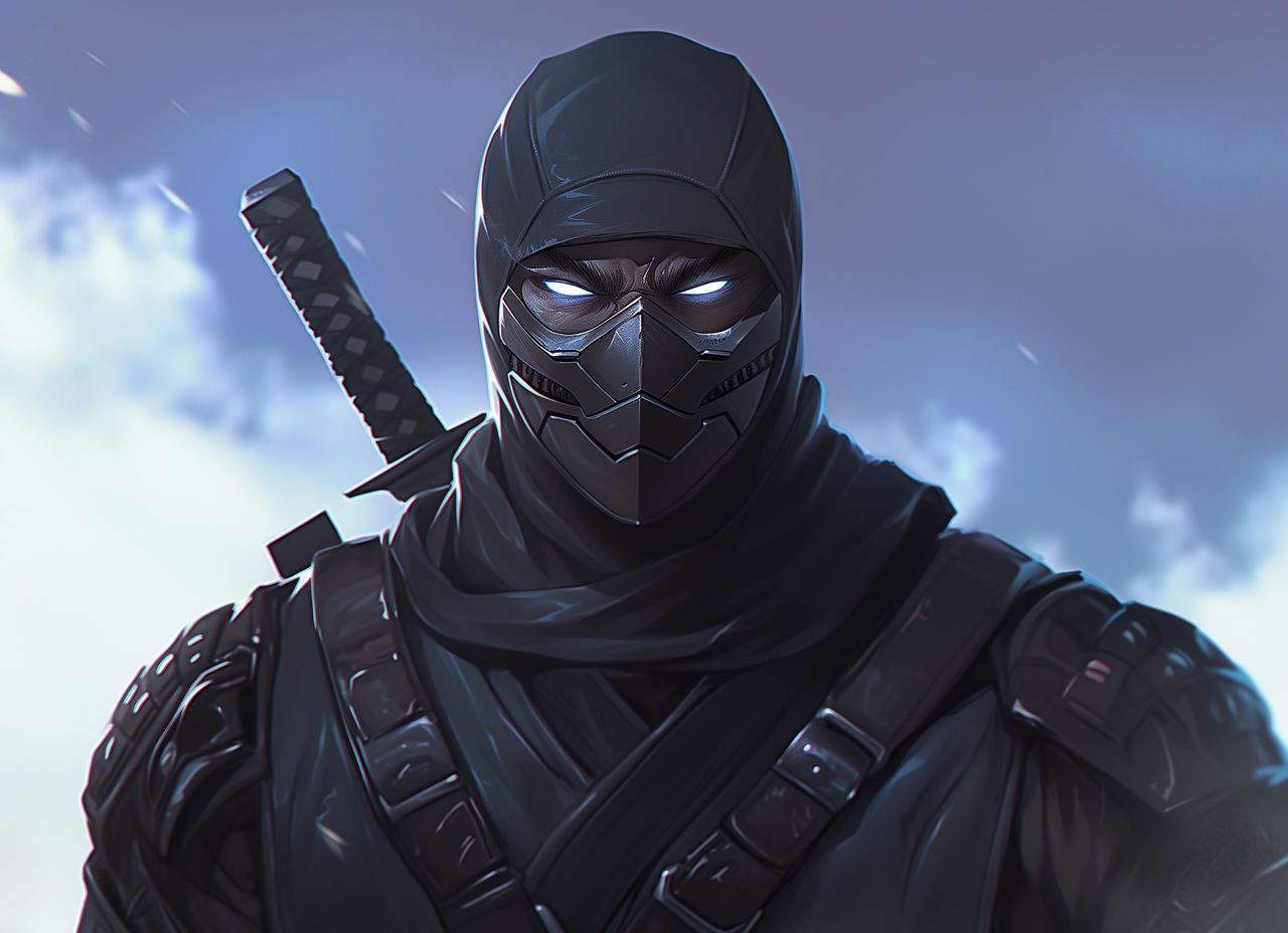 Black ninja by Alyskan on DeviantArt
