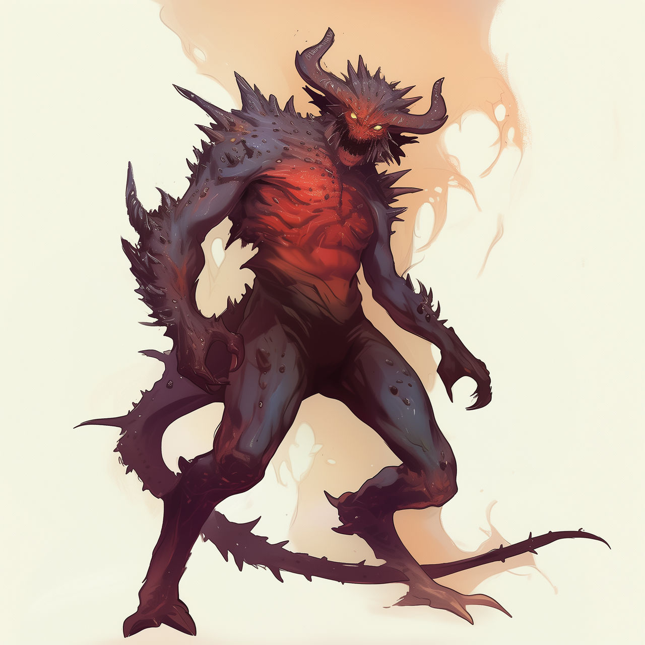 Barbed devil by Alyskan on DeviantArt