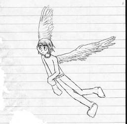 Flying Angel Boy