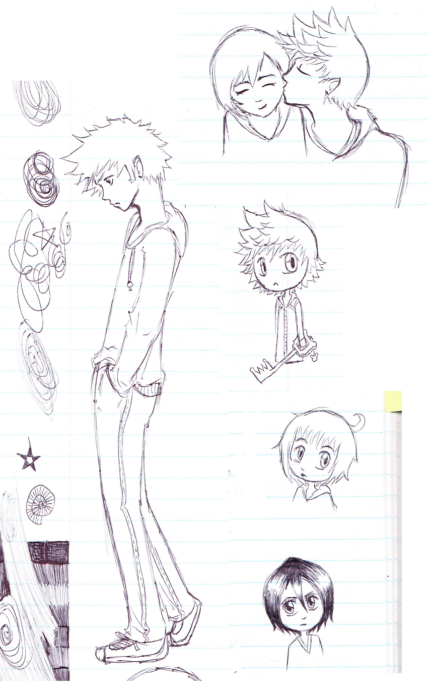 Bleach and KH Sketch Dump