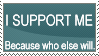 I SUPPORT ME by D3moira