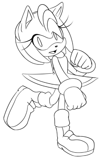 Colour me: Amy Rose 2