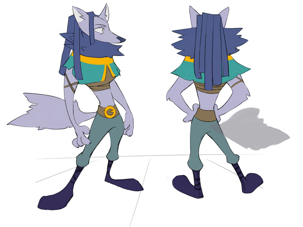 CE: Wolf Character Design by Un-Genesis on DeviantArt