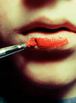 lipstick. by created-heart