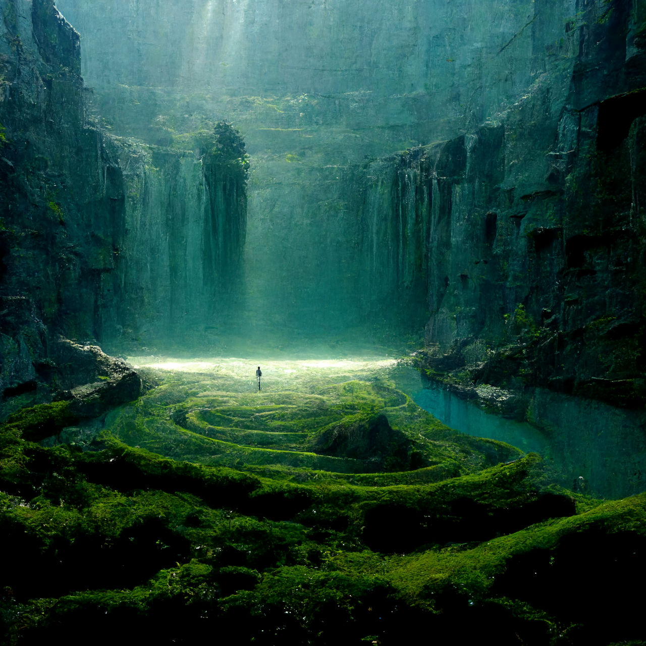 Two World Fusing Into Each Other by threadripperRtx on DeviantArt