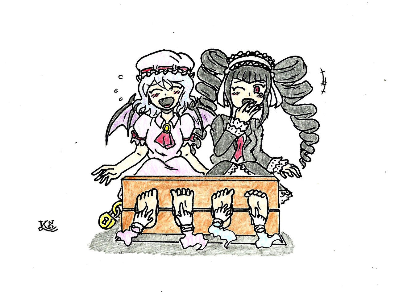 Vampire Foot Commission - Vampire and Ultimate feet by KingNanamine87 on DeviantArt