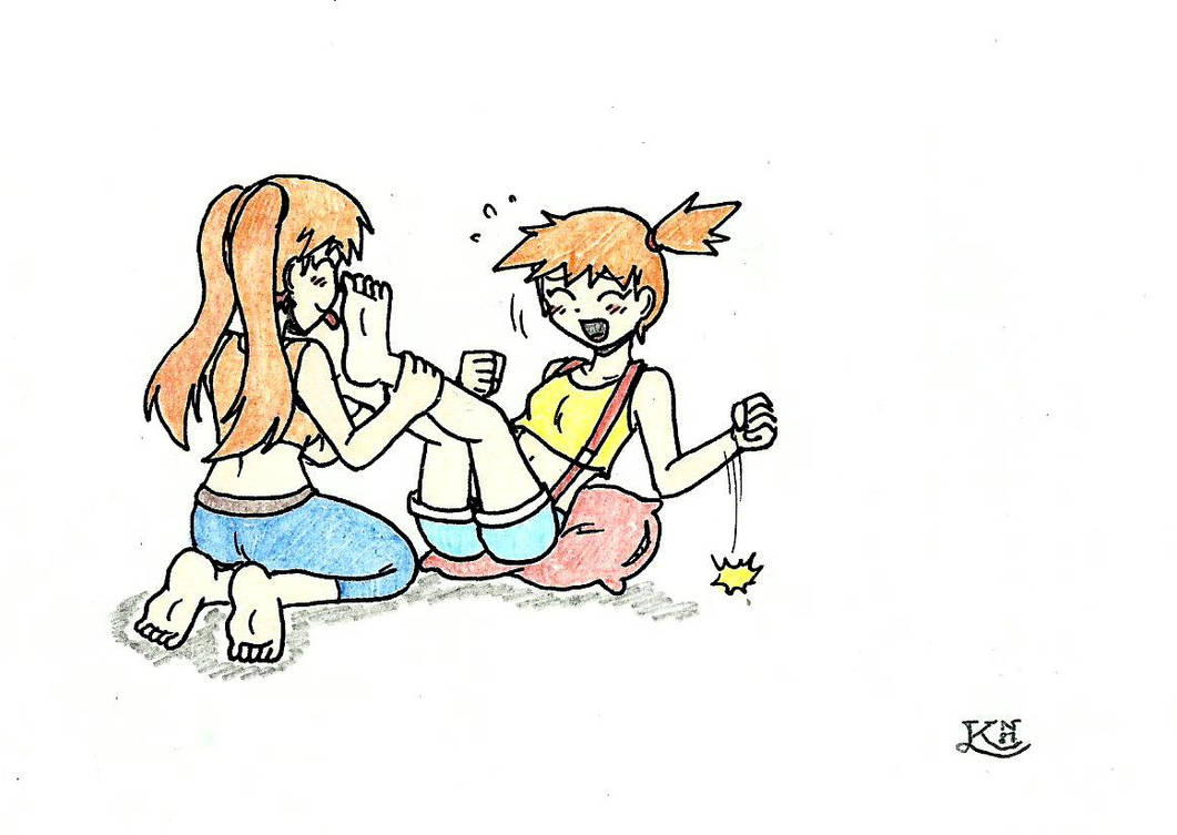 Commission - Sensational tickling by KingNanamine87 on DeviantArt