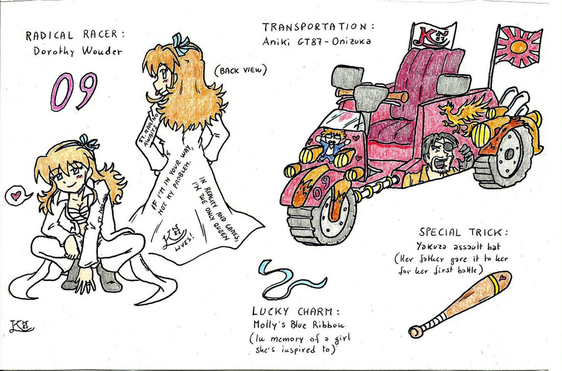 Commission - Radical Racer, Dorothy Wonder by KingNanamine87 on DeviantArt