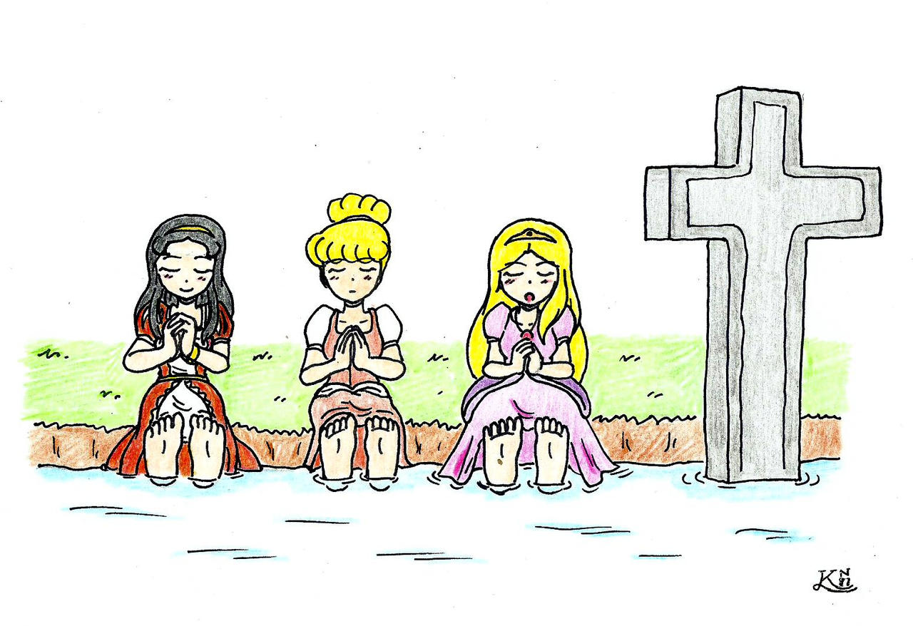 Mlp Praying Commission - Praying princesses by KingNanamine87 on DeviantArt