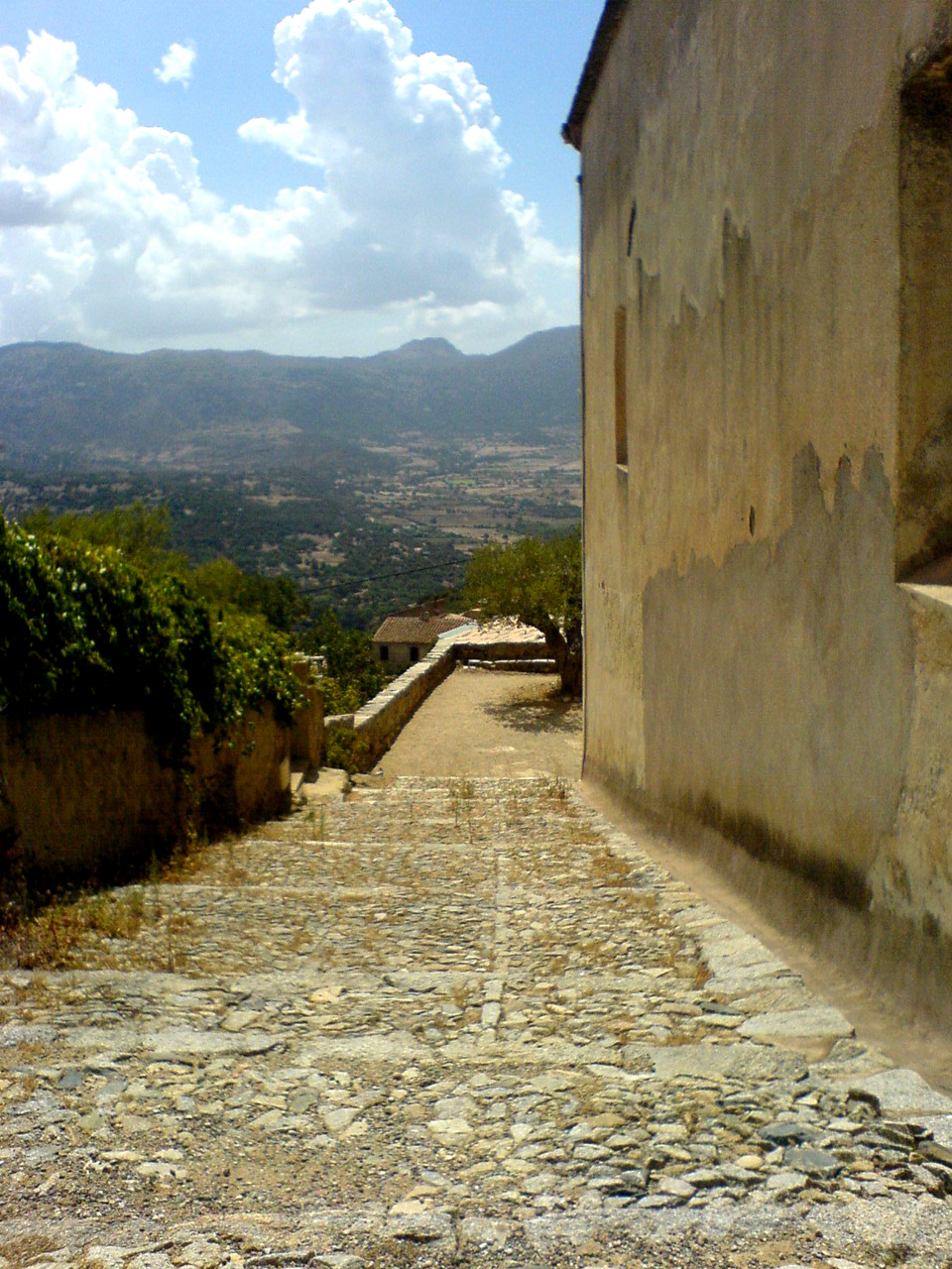 Stairs to the ground