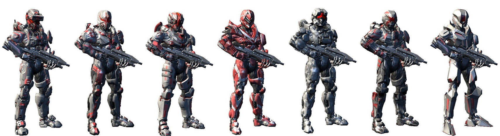 Halo Spartan Fire team Red Razor by Haloassissan403 on DeviantArt