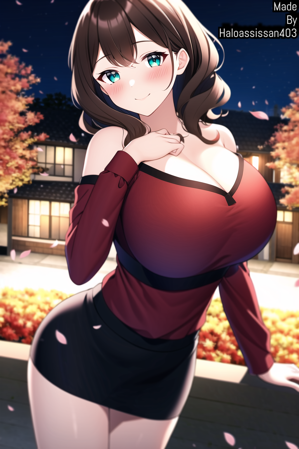 ''Quit staring at my tits and lets get inside'' by Haloassissan403 on