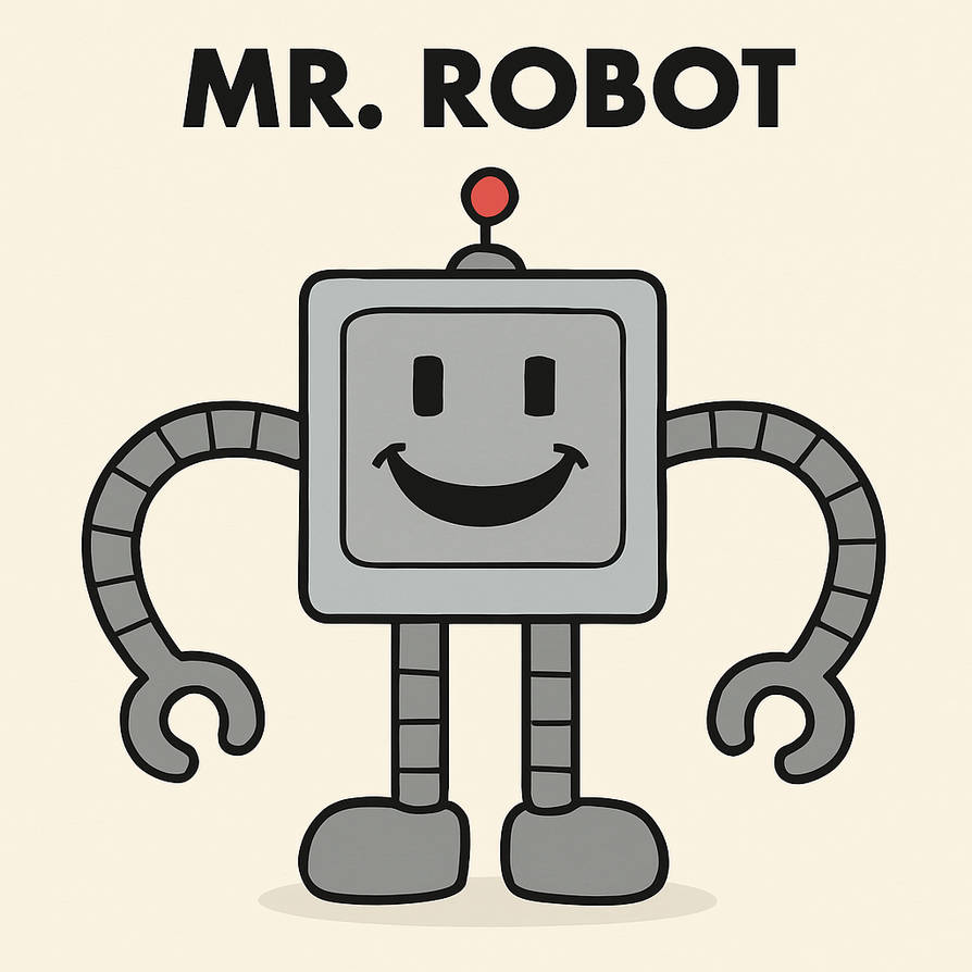 Mr. Robot (my mr.men OC) by robloxian65874 on DeviantArt