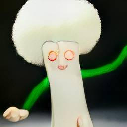 Albino Gumby With An Afro Puff by TheNinthWaveTNW on DeviantArt
