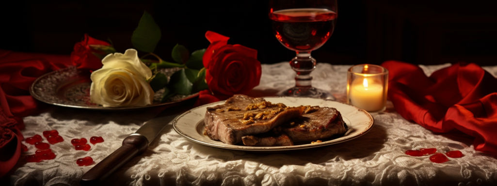 Romantic Steak Dinner 1 by TheNinthWaveTNW on DeviantArt