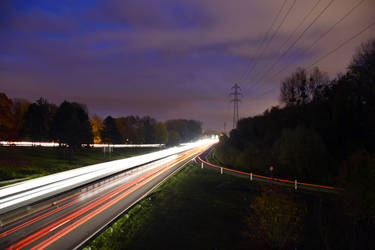 2864 Motorway by night