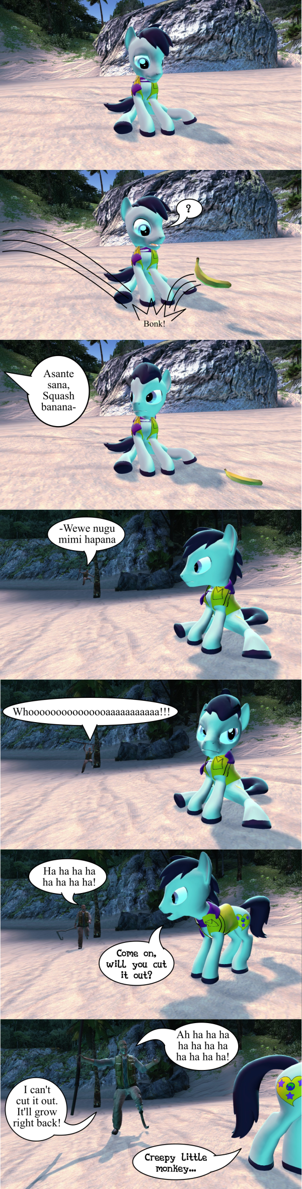 MLP Fan comic: Parody/Pointing out something