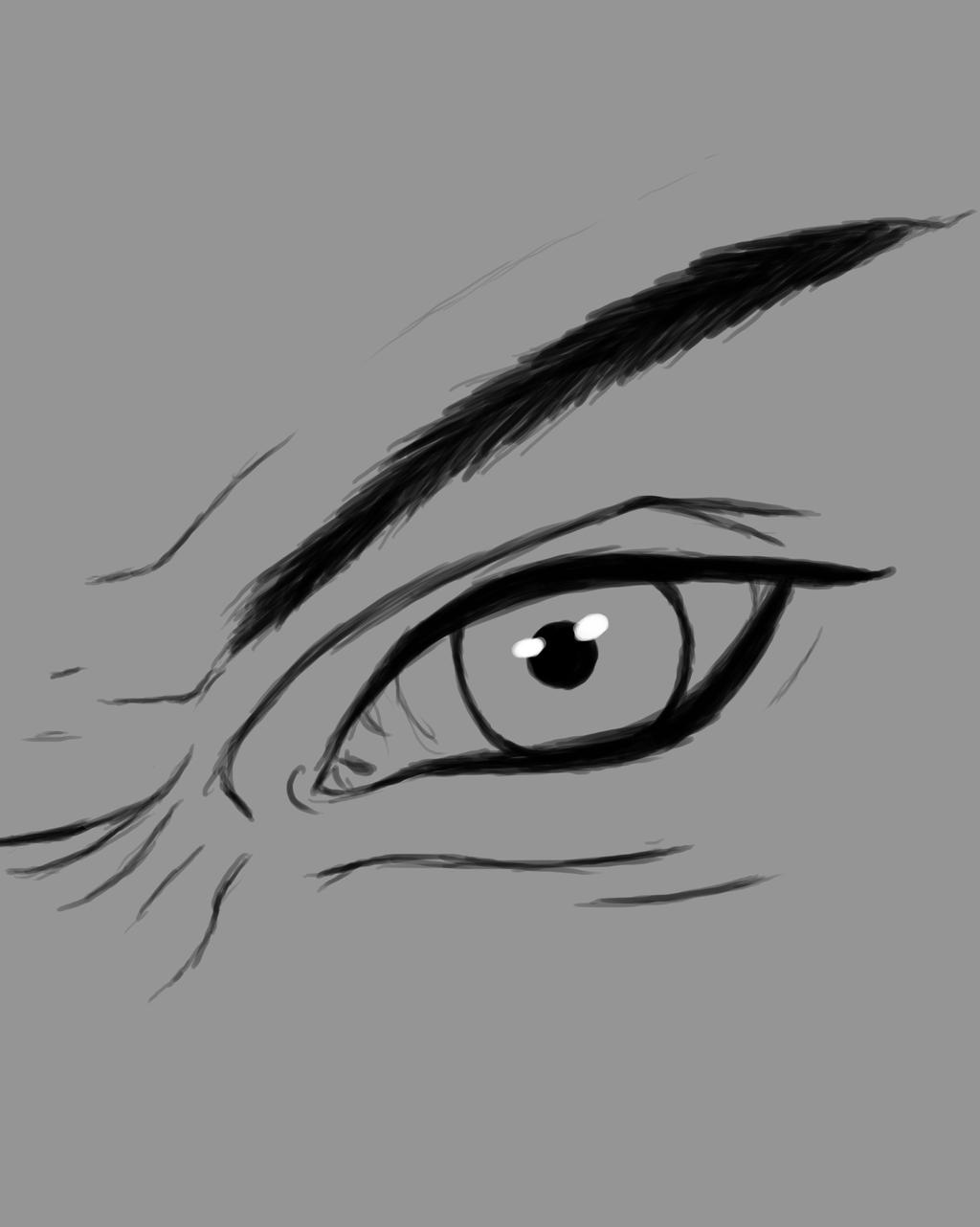 Angry Eye Daily sketch #820