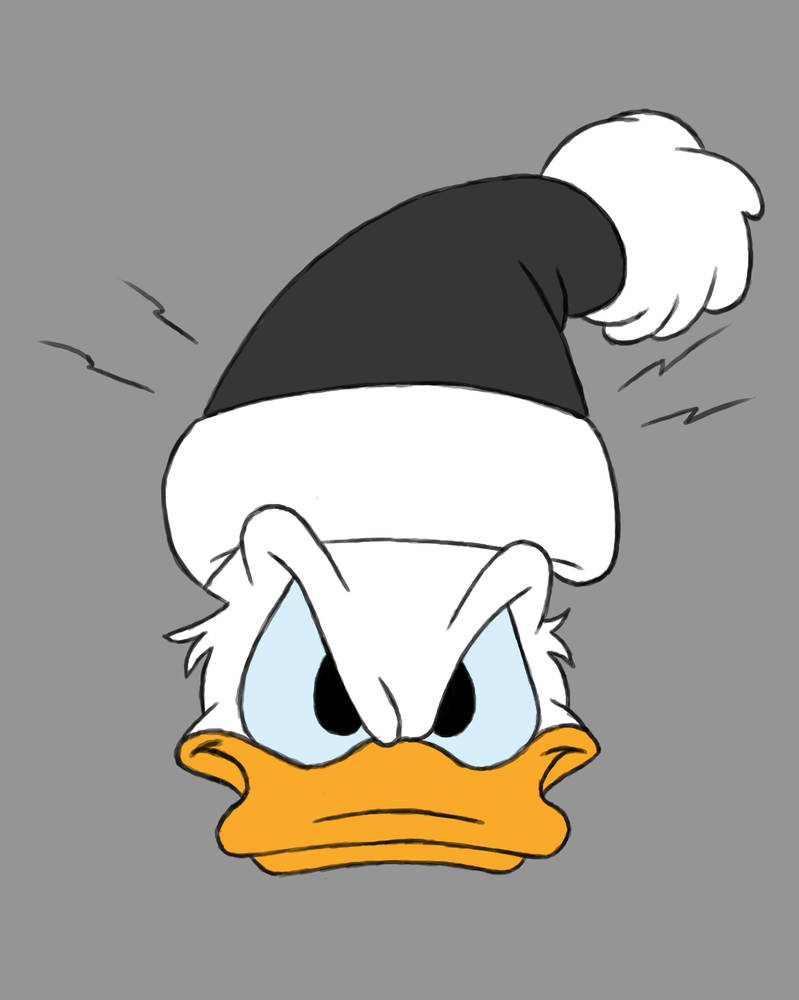 Donald Duck Daily sketch #2593 by GothicVampireFreak on DeviantArt
