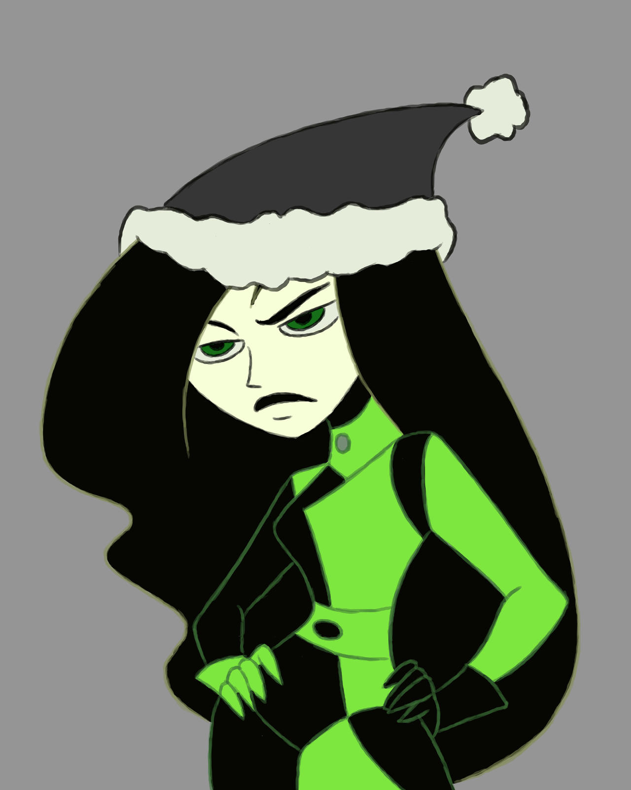 Shego Daily sketch #2606 by GothicVampireFreak on DeviantArt
