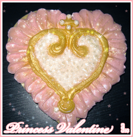 Princess Valentine Cookies