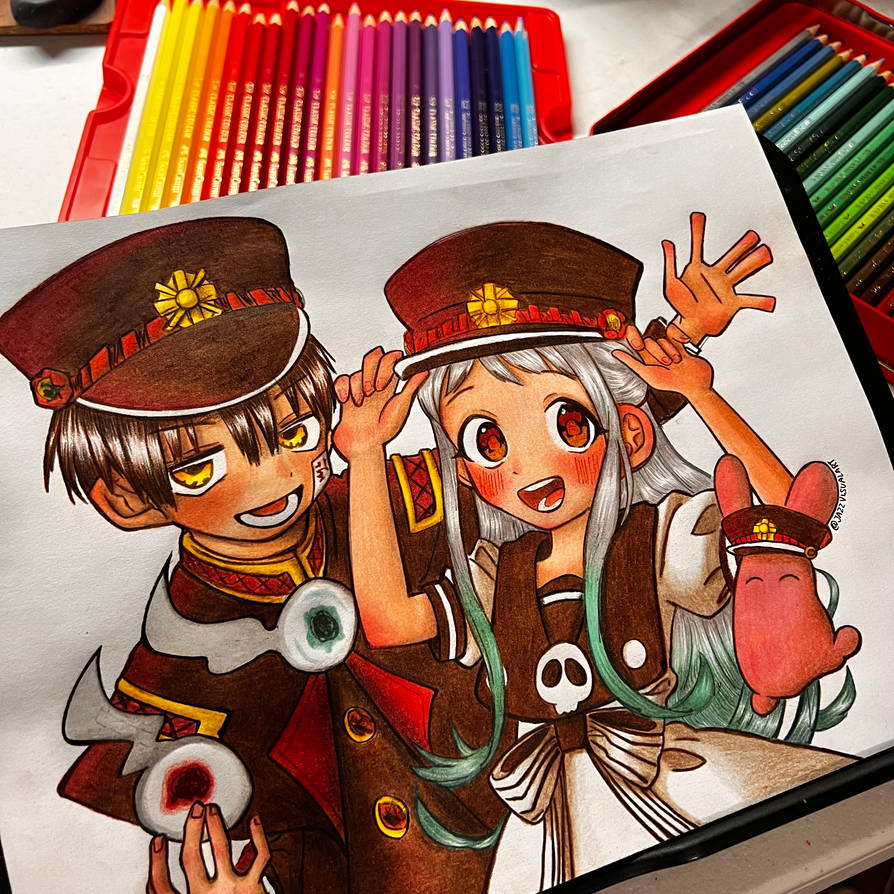 Hanako Kun Colored Pencils By Jazzvisualart On Deviantart Hanako Kun Colored Pencils By Jazzvisualart On Deviantart