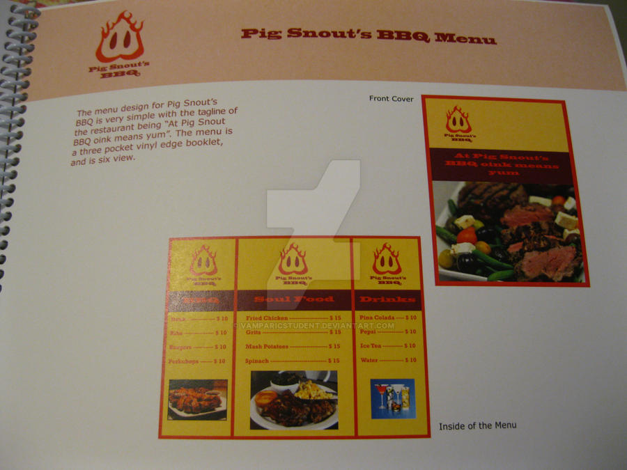 Final Project Menu Design by vamparicstudent on DeviantArt