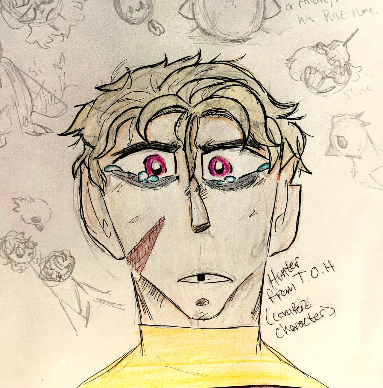 Hunter Drawing by BeezPosts on DeviantArt