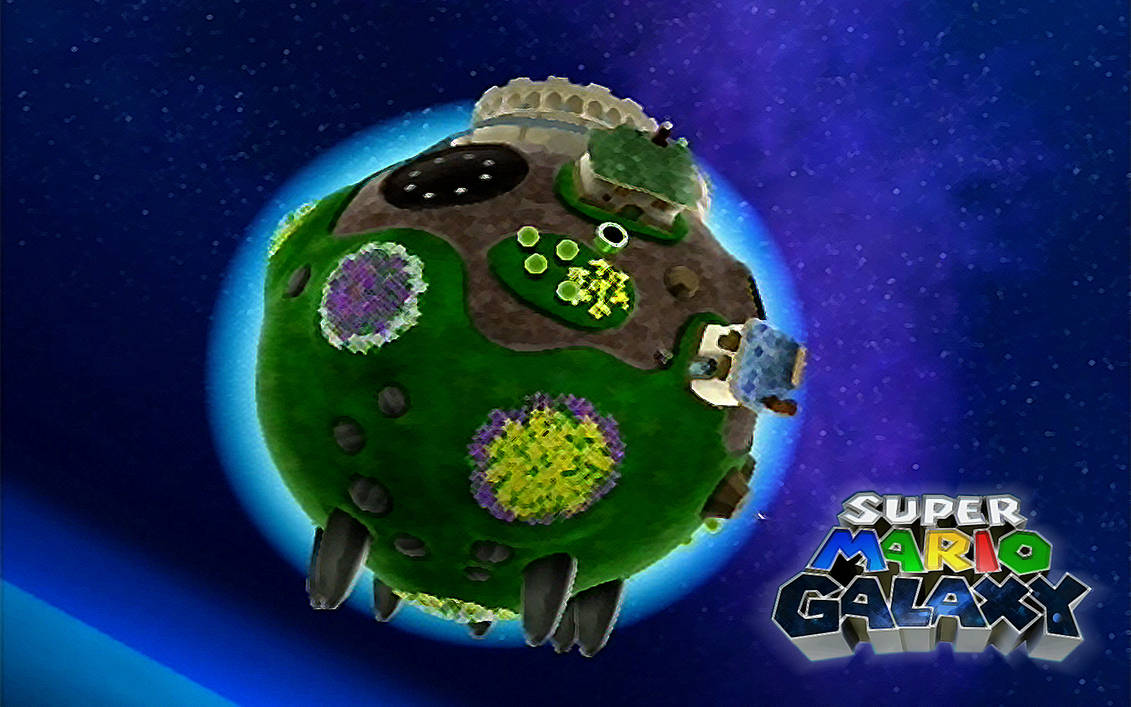 Super Mario Galaxy Wallpaper By OneginIII On DeviantArt super-mario-galaxy-wallpaper-by-oneginiii-on-deviantart