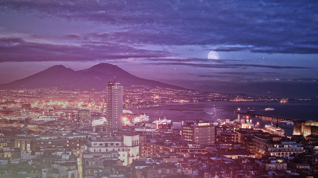 Colorful city wallpaper by OneginIII