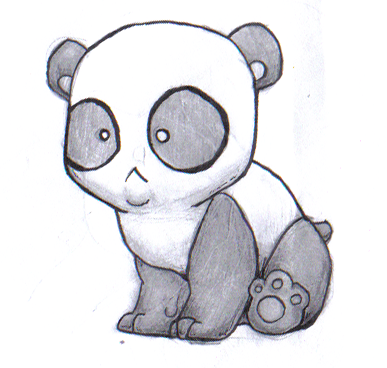 Panda Drawing In Pencil Easy Panda Drawing In Pencil Easy