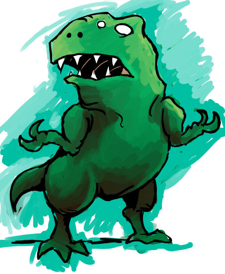 lumpy dinosaur by gsilverfish on DeviantArt